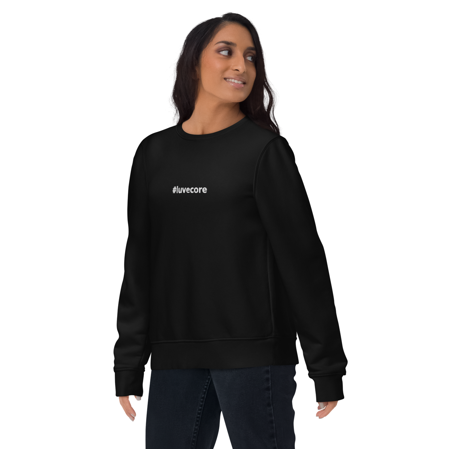 #luvecore - unisex eco sweatshirt