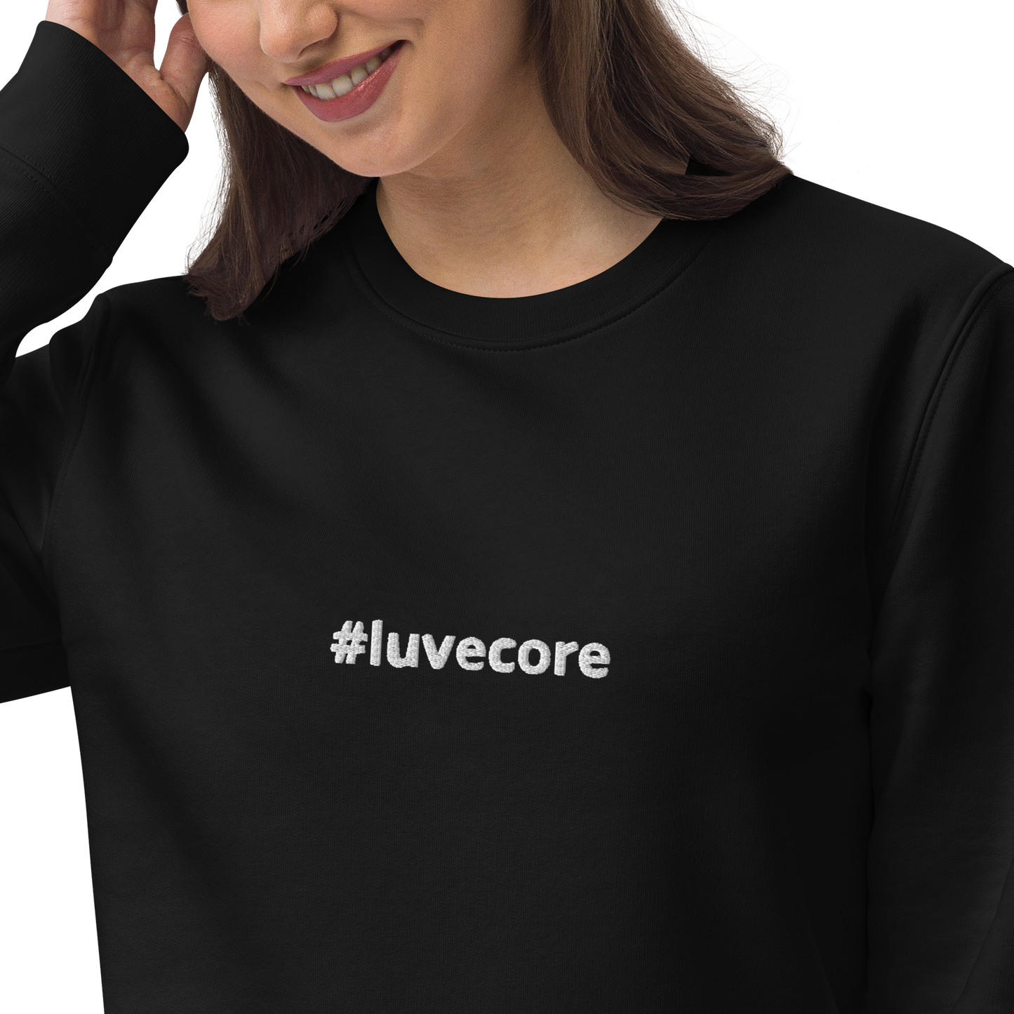 #luvecore - unisex eco sweatshirt