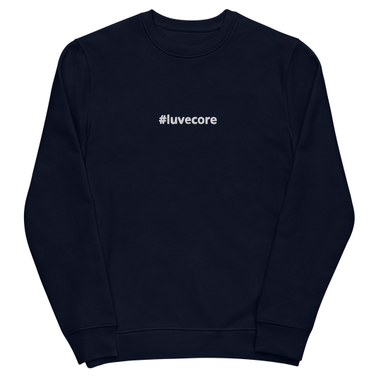 #luvecore - unisex eco sweatshirt